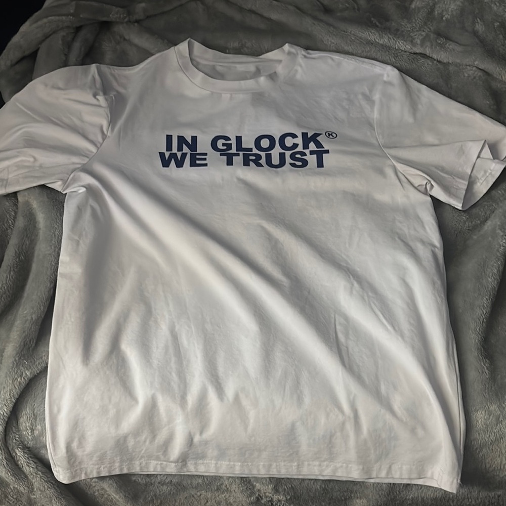 GLO jeans White T-Shirt for Men